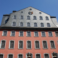 Rotes Haus in Monschau/Eifel ( erbaut 1752 n.Chr.)