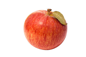 Apple with clipping path