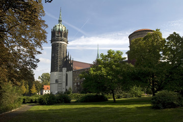 Schlosskirche, Wittenberg,Deutschland