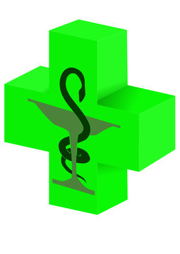 croix verte de pharmacie
