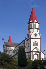 Fototapeta na wymiar Kościół Puerto Varas, Chile