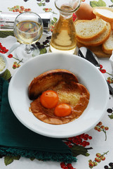 Zuppa alla pavese - Primi piatti della lombardia