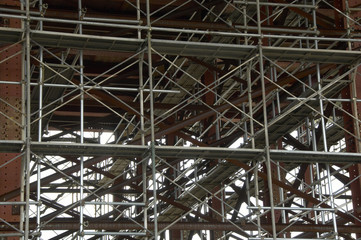 建築物の足場