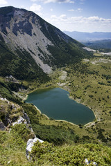 Satorsko lake - in the western regions of Bosnia