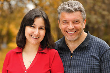 Obraz premium Mature couple