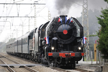 Obraz premium train a vapeur