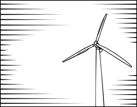 modern windmill