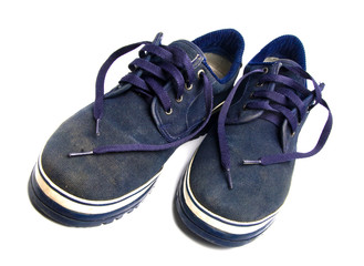 Old sports footwear