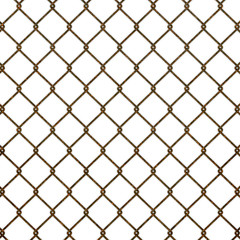 Fototapeta premium 錆びついた金網