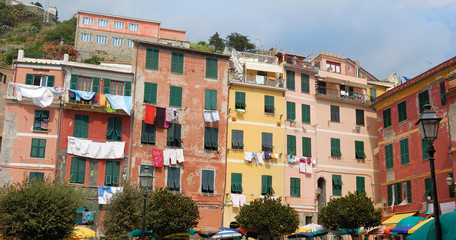 Naklejka premium Cinque Terre: Vernazza - Italy