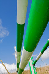 Jumping poles