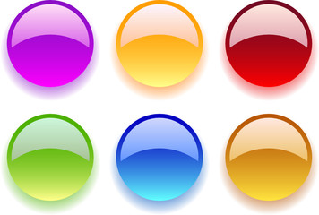 web buttons. vector illustration
