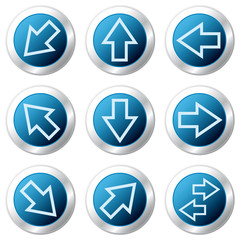 Arrow Icon Set in Chrome