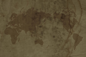 Obraz na płótnie Canvas 世界地図