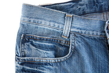 Photo of a pocket jeans