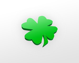 four leaf clover (3d)