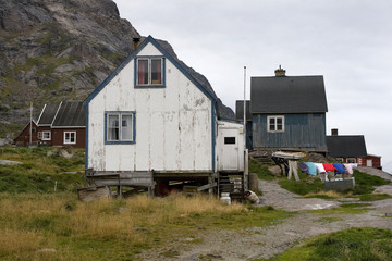 House in Appilatoq, Greenland