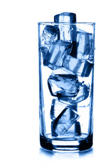 Glass with ice