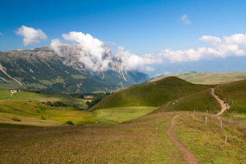 Fototapeta premium Seiser Alm in Südtirol