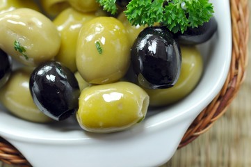 Oliven, Antipasti