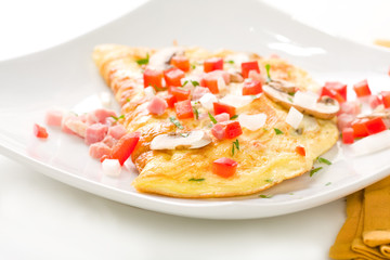 Folded Omelette
