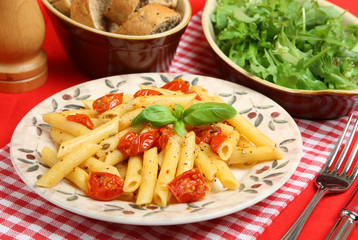 Rigatoni with Roasted Cherry Tomatoes