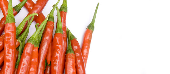 Fresh Ripe Cayenne Peppers