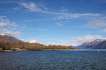 Lake Wakatipu at Glenorchy New Zealand