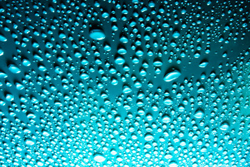 water drops on surface