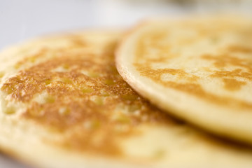 Photo of pancakes on a plate
