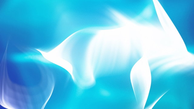 Blue wave background loop