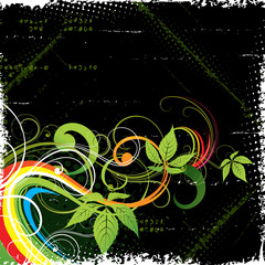 Vegetative background