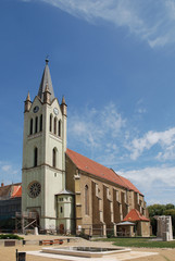 Fototapeta na wymiar Kościół Franciszkanów w Keszthely