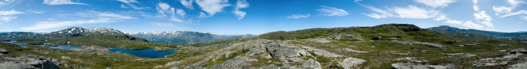 Fototapeta na wymiar Panorama Hardangervidda