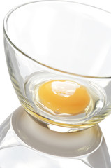 Yolk in bowl