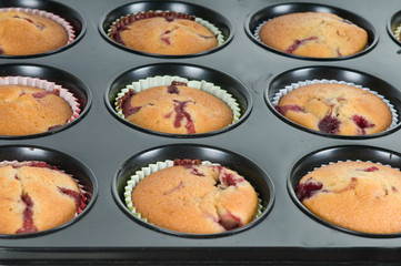 Prepering cup-cakes
