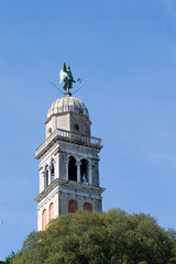 Fototapeta na wymiar Angel of Santa Maria di Castello - Udine (IT)