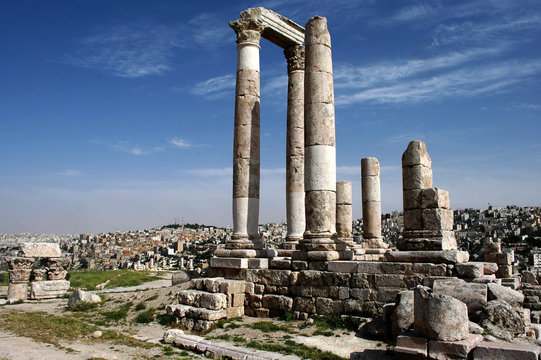 Jordan, Amman, Jebelal- Qal'a