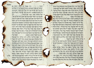 Incombustible holy text