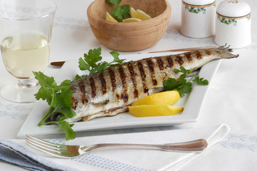 Cavedano ai ferri - Secondi di pesce - Emilia Romagna