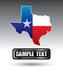 lonestar texas state on nameplate