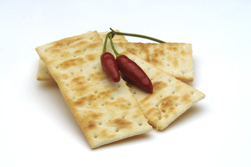 Crackers con peperoncino piccante