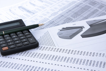 Obraz premium Financial report