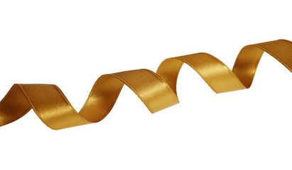 gold ribbon decoration christmas