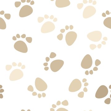 Seamless footprint wallpaper
