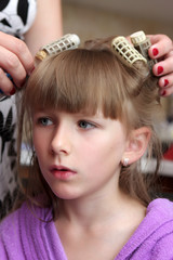 Fototapeta premium Heat retro rollers