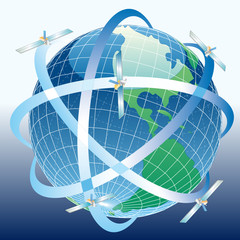 globe satellite 1