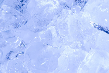 Obraz premium full of ice, background