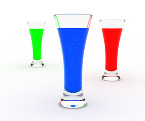 Colored glasses