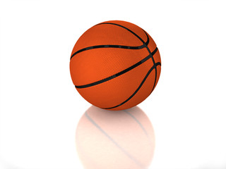 3D standard glossy basketball